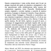 Mater Mundi –  presentazione