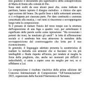 presentazione Exultavit Spiritus Meus